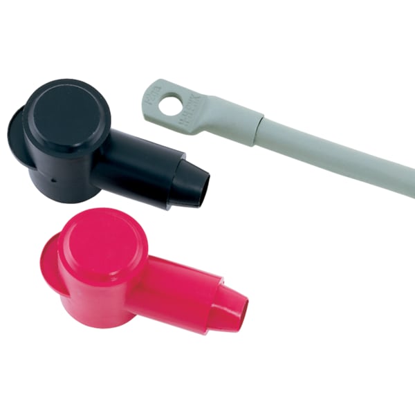 Tab Insulator, Black, Tp 2-2/0, PK25